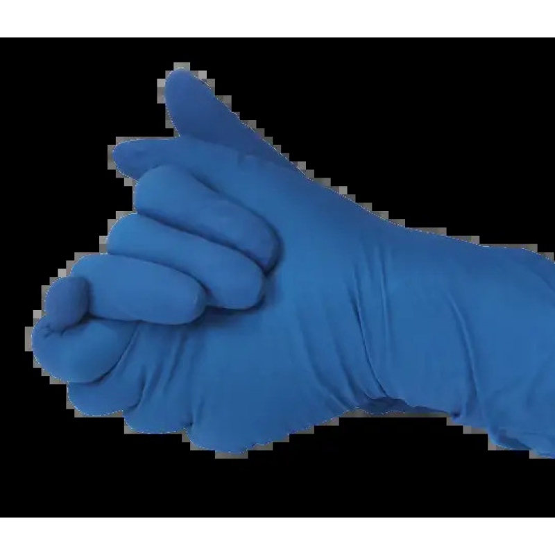 Рукавички підвищеного ризику латексні текстуровані без пудри нестерильні SafeTouch® MegaPower Heavy, розмір M