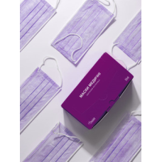 Маски одноразові SanGig фіолетові - 50 шт