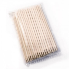 Апельсинові палички для манікюру SanGig 11 см (100 шт)