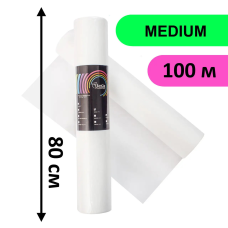 Простирадло в рулоні SanGig 0.8х100 м - Medium Білий