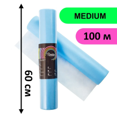 Простирадло в рулоні SanGig 0.6х100 м - Medium Блакитний