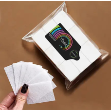 Безворсові серветки SanGig 400 шт - 6х4 см Білі