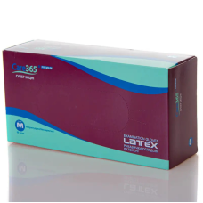 Рукавички Супер Міцні Латексні нестерильні з подовженою манжеткою Care Premium розмір M