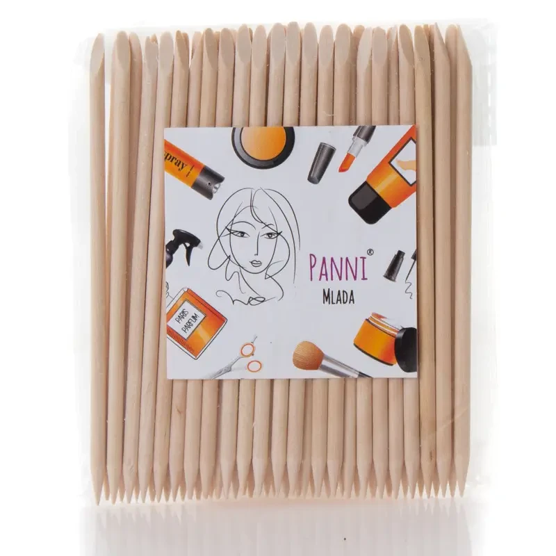 Палички апельсинові для нігтьового  сервісу Panni Mlada в пачці 11 см (50 шт)