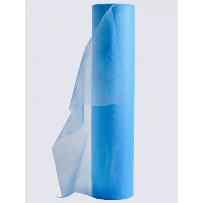 Простирадла “Рожева Білявка“ 0,8х100 м (1 рул) зі спанбонду  Колір: блакитний